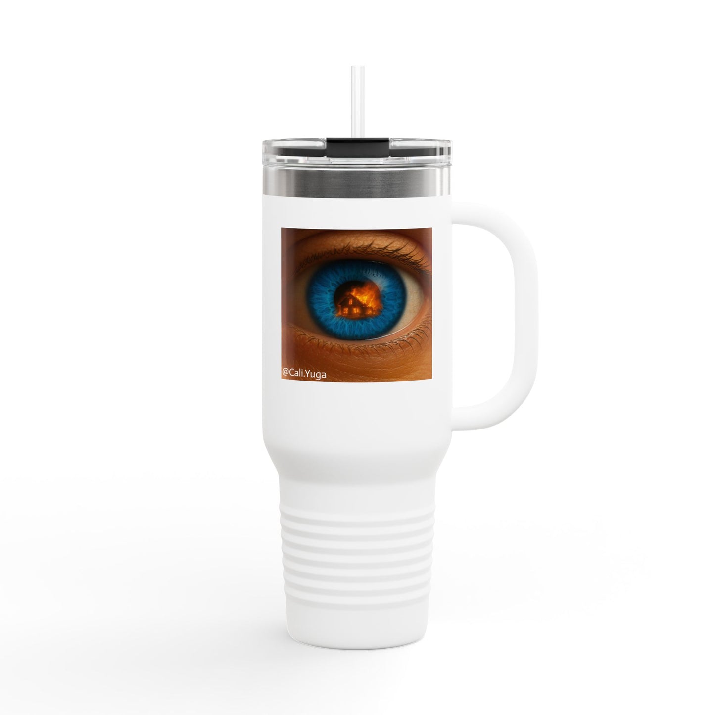 CaliYuga Insulated Travel Mug 40oz | #iGotFireInMyEye