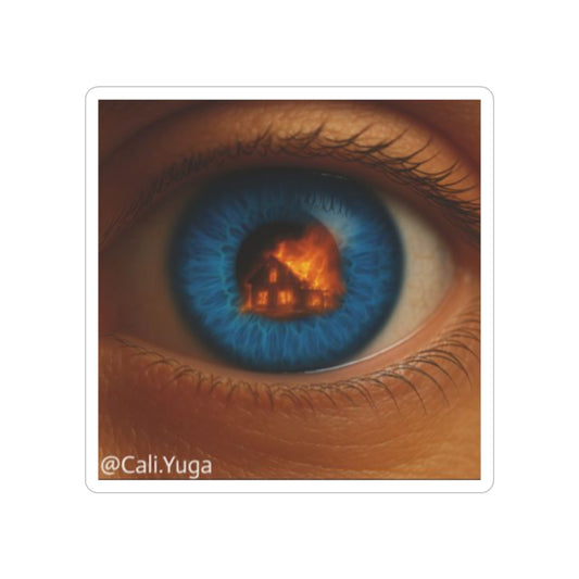 CaliYuga Sticker | #iGotFireInMyEye